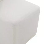 Chaises de salle à manger roulantes rembourrées Spruce&Spring avec roulettes, lot de 2