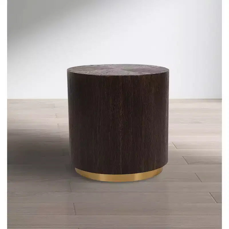Meridian Furniture, Table d'appoint Nile chêne brun