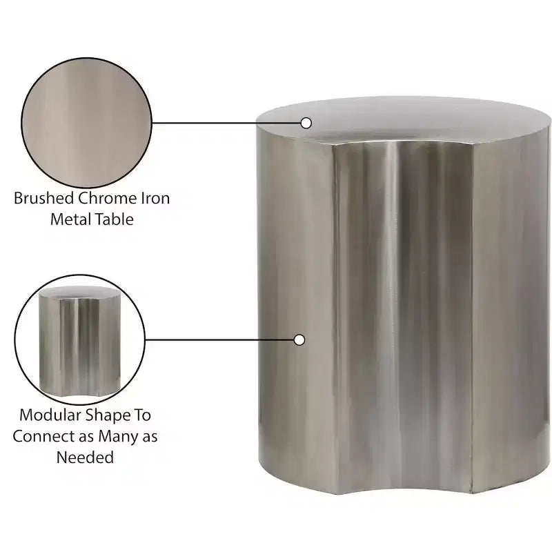 Meridian Furniture, table d'appoint Dimple