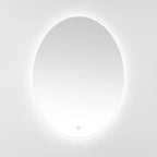Miroir ovale Nolan 24 po en aluminium à DEL - LMR1005 - Blanc - Safavieh