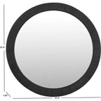 Miroir Nellie - 31.5 x 31.5 - MRR9002 - Noir - Safavieh