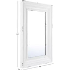 Miroir Linsa - 24 x 36 - MRR1059 - Blanc - Safavieh