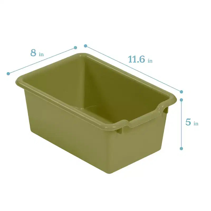 Portemanteau-vestiaire 5 sections avec banc et 5 bacs avant évidés pour tout-petits ECR4Kids Streamline