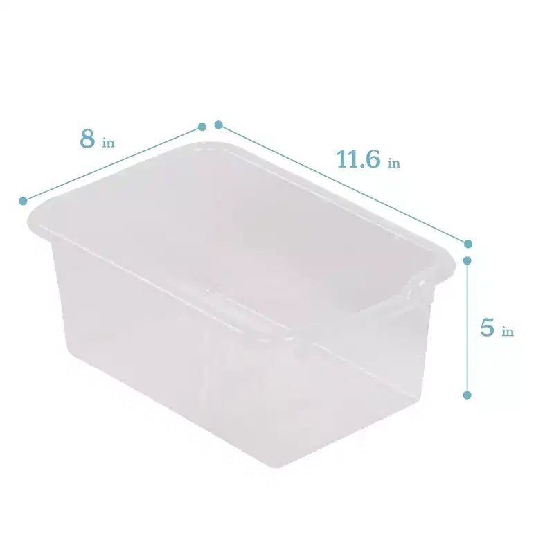 Meuble de rangement mobile ECR4Kids à 12 casiers et 15 bacs Scoop Front, 3x4, mobilier pour enfants