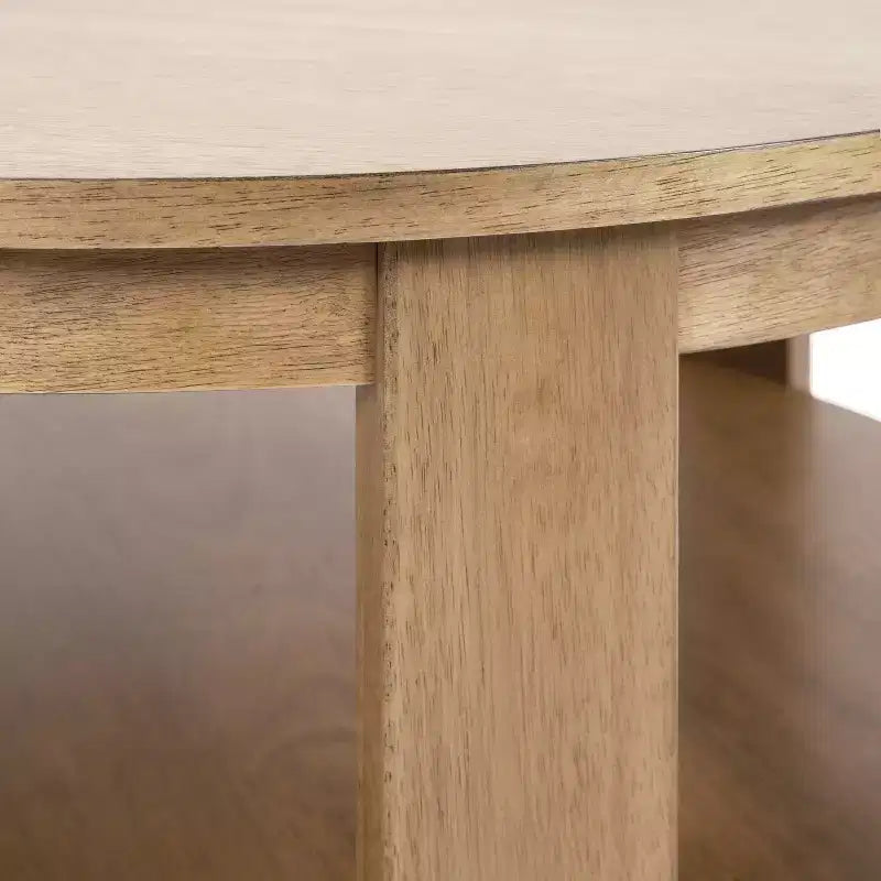 Table basse ronde en MDF Foxford Kate and Laurel