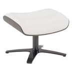 Fauteuil inclinable pivotant Spruce&Spring avec pouf et appuie-tête réglable