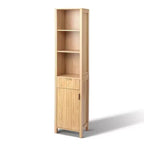 Meuble de Rangement Karl en Chêne avec Tiroir, Porte et Étagères