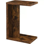 HomeStock Belmont - Table d'appoint contemporaine en forme de C avec accès facile au canapé, design polyvalent à côté d'un fauteuil et style moderne minimaliste