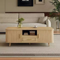 Christopher Knight Home Nova Multi-Storage Coffee Table with Sliding Doors and Drawer
