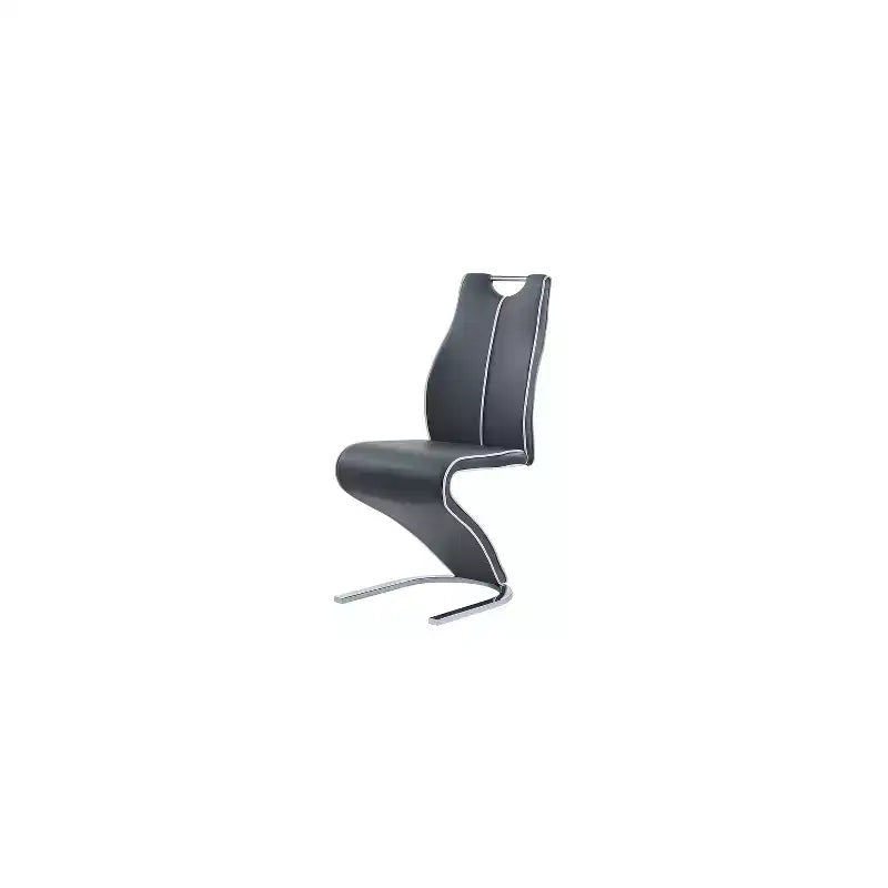 Chaise de salle à manger grise HomeStock