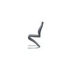 Chaise de salle à manger grise HomeStock