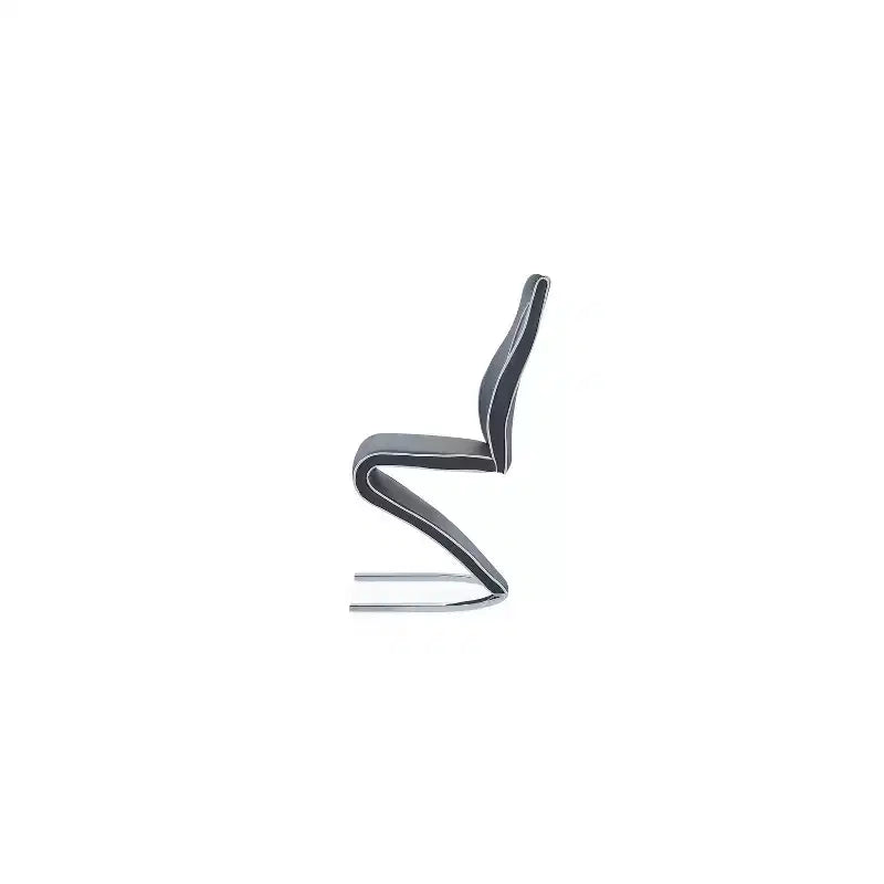 Chaise de salle à manger grise HomeStock
