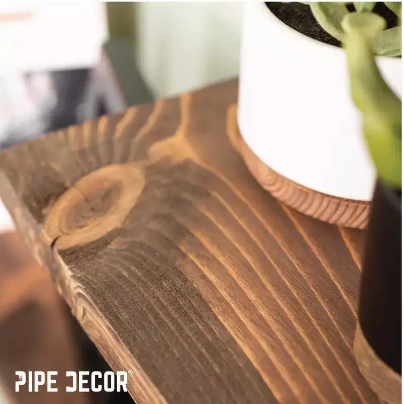 Étagère en bois marron de 91 cm RESTORE (bois uniquement) par Pipe Decor