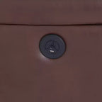 MAYEERTY Causeuse inclinable électrique, fauteuil inclinable en cuir 2 places avec chargement USB, rangement et porte-gobelets pour salon, marron rougeâtre