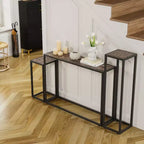 GDFStudio Quinn Ensemble de 3 Tables Console Rustiques