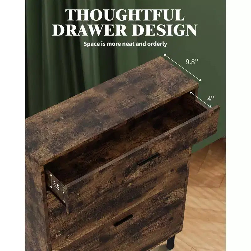 Meuble à chaussures à double abattant, Organisateur peu encombrant pour l'entrée, le couloir ou la buanderie, Armoire à chaussures dissimulée pour un rangement soigné et ordonné