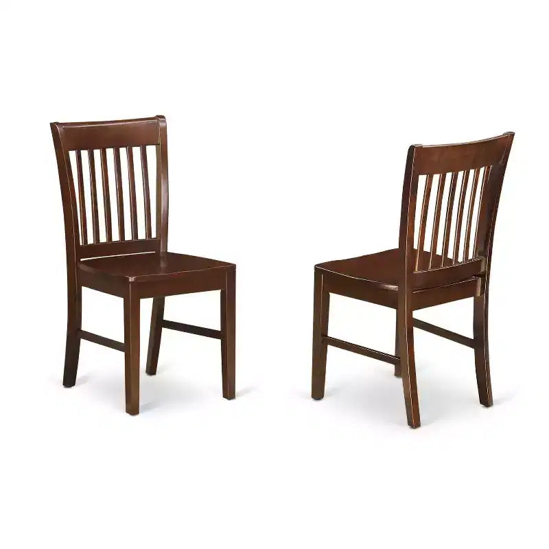 Ensemble de salle à manger côtier - Table, chaises et banc pour petites cuisines