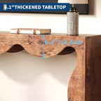 Table d'entrée de ferme de 160 cm, console avec rangement, table de canapé derrière le canapé, table d'entrée étroite pour salon, couloir, entrée, foyer