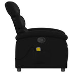 vidaXL Fauteuil inclinable de massage – Dossier inclinable manuel gris clair