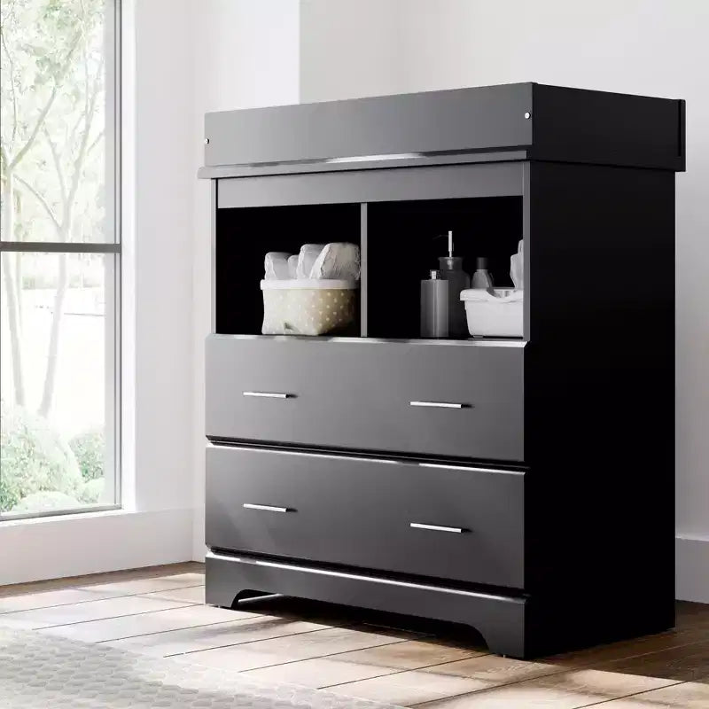 Commode à langer 2 tiroirs Storkcraft Brookside