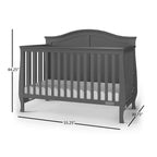 Lit de bébé convertible Child Craft Camden 4-en-1, se transforme en lit de repos, en lit pour tout-petit et en lit pleine grandeur, 3 positions de matelas, finition sécuritaire pour bébé