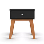 Table de chevet à 1 tiroir Child Craft SOHO pour chambre de bébé ou d'enfant, grand tiroir de rangement, fabriquée en pin robuste, finition non toxique et sans danger pour les bébés