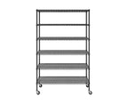 Étagère de rangement en fil d'acier 6 niveaux UltraDurable Seville Classics homologuée NSF, 48 x 18 po