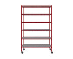 Étagère de rangement en fil d'acier 6 niveaux UltraDurable Seville Classics homologuée NSF, 48 x 18 po