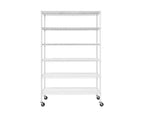 Étagère de rangement en fil d'acier 6 niveaux UltraDurable Seville Classics homologuée NSF, 48 x 18 po