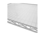 Étagère de rangement en fil d'acier 6 niveaux UltraDurable Seville Classics homologuée NSF, 48 x 18 po