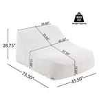 Lit de repos de jardin moderne Christopher Knight Home Kai Bean Bag