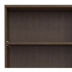 Bibliothèque Pearson en BOIS MASSIF de 168 cm x 61 cm, style Mid-Century, 5 étagères