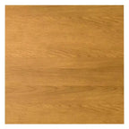 Table à manger carrée moderne et industrielle Mitchell 137 cm x 137 cm