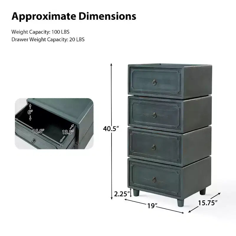 Leo 2 - Ensemble de 2 tables d'appoint avec tiroir et design modulaire | ART OF LIVING DESIGNS-NOIR