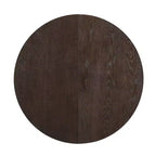 Ensemble de salle à manger rond extensible 5 pièces pour 4 personnes, table de salle à manger de cuisine moderne avec rallonge amovible et 4 chaises rembourrées pour salle à manger