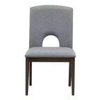 Ensemble de salle à manger rond extensible 5 pièces pour 4 personnes, table de salle à manger de cuisine moderne avec rallonge amovible et 4 chaises rembourrées pour salle à manger