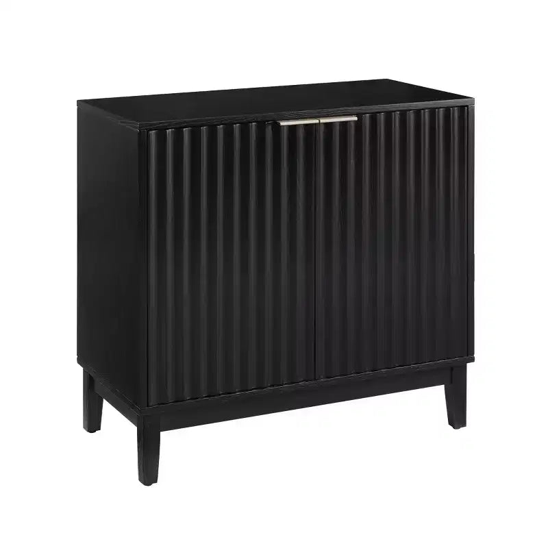 Buffet de rangement 31", meuble de bar à café en bois avec étagère réglable, buffet bas pour cuisine