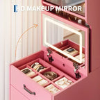 Coiffeuse compacte, Coiffeuse de maquillage avec miroir, Ensemble de coiffeuse, Petite coiffeuse et chaise de rangement pour filles