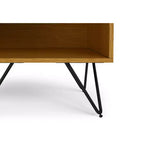 Table de chevet industrielle Moreno de 20 po de large en chêne