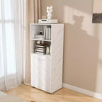 Bureau extensible avec rangements et roulettes, bureau pliable pour petits espaces, marbre blanc