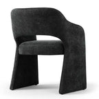 Chaises de salle à manger modernes 8 pièces, sièges de cuisine entièrement rembourrés en tissu, chaises de salle à manger avec accoudoir intégré et design des pieds - Panipeachy