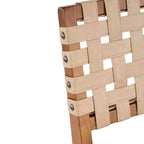 Tabourets de bar rembourrés en similicuir en bois d'hévéa contemporains Christopher Knight Home Audrey (Lot de 4)