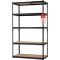 Garage Storage Shelves 5 Tiers, Heavy Duty Storage Shelving Racks with 2000 LBS Capacity, 36 in L x 18 in W x 72 in H Metal Adjustable Shelving Unit