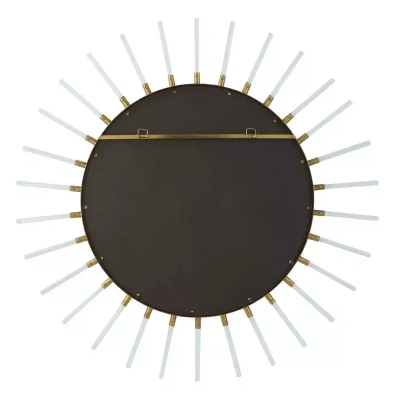 Miroir mural Uttermost Oracle Gold Leaf 55 Sunburst