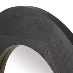 Miroir Rond en Bois Netta - CMI4002 - Safavieh Couture