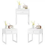 Tiroir de table de nuit minimaliste de rangement rond/cylindrique (W808P298012)