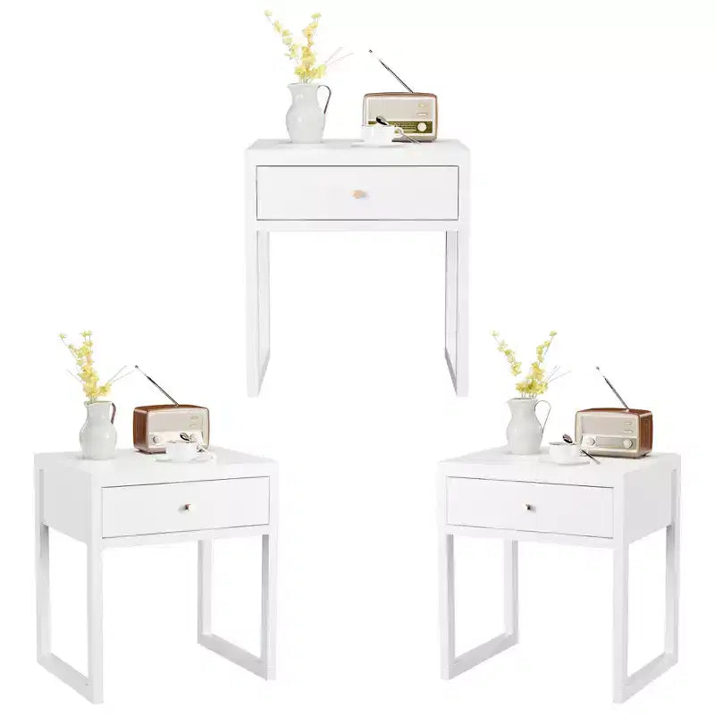 Tiroir de table de nuit minimaliste de rangement rond/cylindrique (W808P298012)