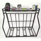 Support de rangement pour vélos de garage, support de rangement pour 4 vélos, support de rangement pour vélos d'intérieur, station de rangement pour équipements sportifs