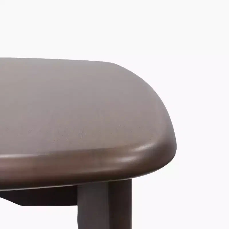 Table de comptoir carrée moderne en bois d'hévéa Lukas par Christopher Knight Home avec bord incurvé