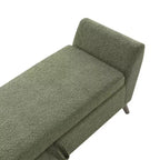 Banc de rangement capitonné GDFStudio Rupert Modern de 152 cm avec compartiment caché